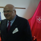 Festa pasquale dell'Assistito presso il Consultorio e Centro di Assistenza “Barone Gabriele Ussani d’Escobar” del Sovrano Militare Ordine di Malta. Roma, 5 aprile 2014
